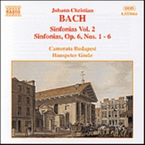 Bach Johann Christian - Sinfonias Vol 2 in the group Externt_Lager /  at Bengans Skivbutik AB (653587)