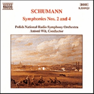 Schumann Robert - Symphony Nos 2 & 4 in the group Externt_Lager /  at Bengans Skivbutik AB (653588)