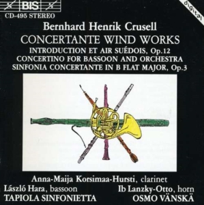 Crusell Bernhard - Works For Clarinet & Orchestra in the group Externt_Lager /  at Bengans Skivbutik AB (655736)