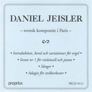 Jeisler Daniel - Swedish Composer In Paris in the group Externt_Lager /  at Bengans Skivbutik AB (655776)