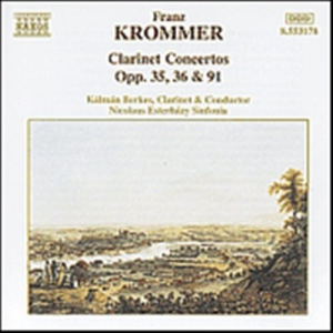Krommer Franz - Clarinet Concertos in the group Externt_Lager /  at Bengans Skivbutik AB (656044)