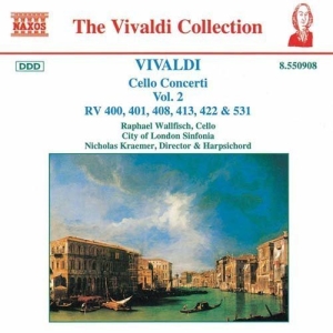 Vivaldi Antonio - Cello Concertos Vol 2 in the group Externt_Lager /  at Bengans Skivbutik AB (656045)