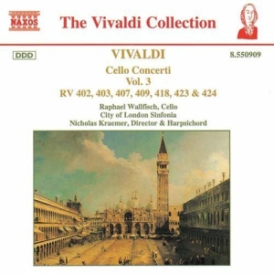 Vivaldi Antonio - Cello Concertos Vol 3 in the group Externt_Lager /  at Bengans Skivbutik AB (657763)