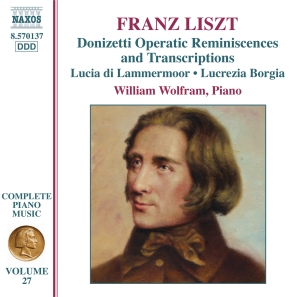 Liszt - Donizetti Opera Transcriptions in the group Externt_Lager /  at Bengans Skivbutik AB (660519)