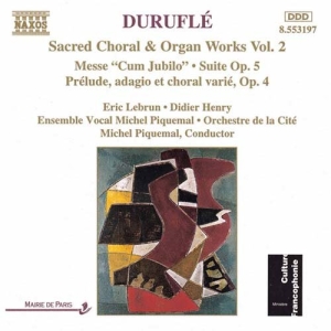 Durufle Maurice - Sacred Choir & Organ Works 2 in the group Externt_Lager /  at Bengans Skivbutik AB (662098)