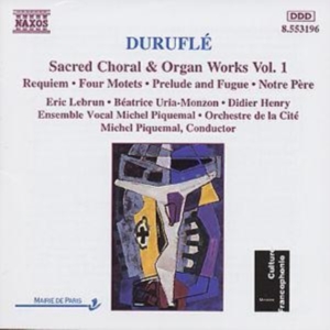 Durufle Maurice - Sacred Choral & Organ Works 1 in the group Externt_Lager /  at Bengans Skivbutik AB (663878)