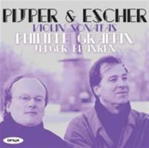Pijper & Escher - Violin Sonatas in the group CD / Klassiskt at Bengans Skivbutik AB (664143)