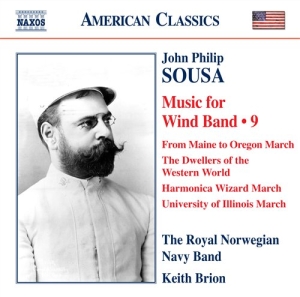 Sousa - Music For Wind Band Vol 9 in the group Externt_Lager /  at Bengans Skivbutik AB (667351)