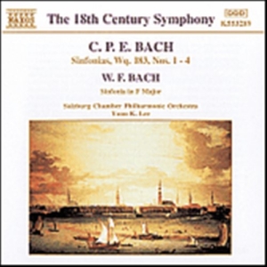 Bach C P E/Bach W F - Sinfonias in the group Externt_Lager /  at Bengans Skivbutik AB (669168)