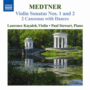 Medtner - Works For Violin And Piano Vol 2 in the group Externt_Lager /  at Bengans Skivbutik AB (671440)