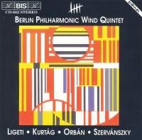 Ligeti Gyorgy - Wind Quintet /Kurtag in the group Externt_Lager /  at Bengans Skivbutik AB (671451)