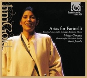 Genaux Vivica - Arias For Farinelli in the group CD / Övrigt at Bengans Skivbutik AB (671876)