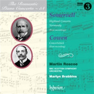 Somervell / Cowen - The Romantic Piano Concerto Vol 54 in the group Externt_Lager /  at Bengans Skivbutik AB (672398)