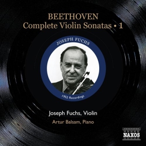 Beethoven: Fuchs - Complete Violin Sonatas Vol.1 in the group Externt_Lager /  at Bengans Skivbutik AB (674991)
