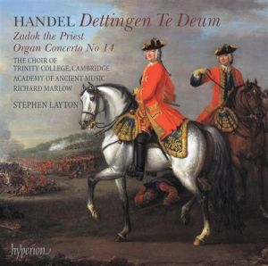 Händel - Dettingen Te Deum in the group Externt_Lager /  at Bengans Skivbutik AB (675000)