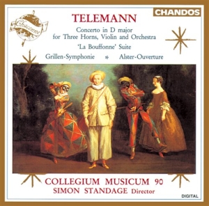 Telemann - Concertos & Overtures in the group Externt_Lager /  at Bengans Skivbutik AB (675142)