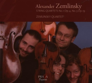 Zemlinsky A. Von - String Quartets 1 & 4 in the group CD / Klassiskt,Övrigt at Bengans Skivbutik AB (675192)