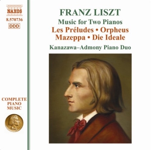Liszt - Symphonic Poems Transcribed For Pia in the group Externt_Lager /  at Bengans Skivbutik AB (678415)