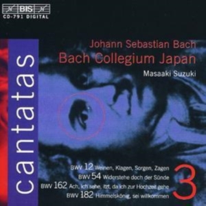 Bach Johann Sebastian - Cantatas Vol 3 in the group Externt_Lager /  at Bengans Skivbutik AB (680129)