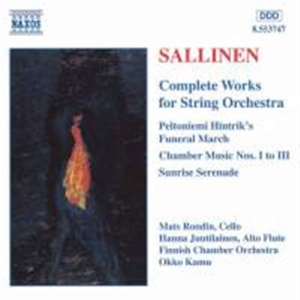 Sallinen Aulis - String Orchestra in the group CD / Klassiskt at Bengans Skivbutik AB (683414)