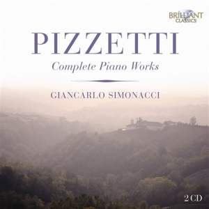 Pizzetti Ildebrando - Complete Piano Works in the group Externt_Lager /  at Bengans Skivbutik AB (684688)