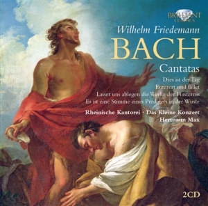 Bach W F - Cantatas in the group Externt_Lager /  at Bengans Skivbutik AB (684738)