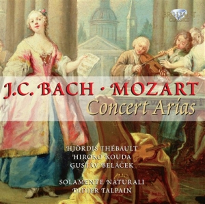 Bach J C / Mozart W A - Concert Arias in the group Externt_Lager /  at Bengans Skivbutik AB (684898)