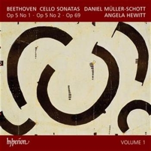 Beethoven - Cello Sonatas Vol 1 in the group CD / Klassiskt at Bengans Skivbutik AB (686918)