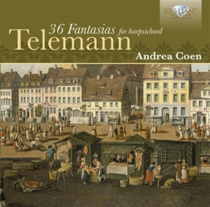 Telemann G P - 36 Fantasies For Harpsichord in the group Externt_Lager /  at Bengans Skivbutik AB (688489)