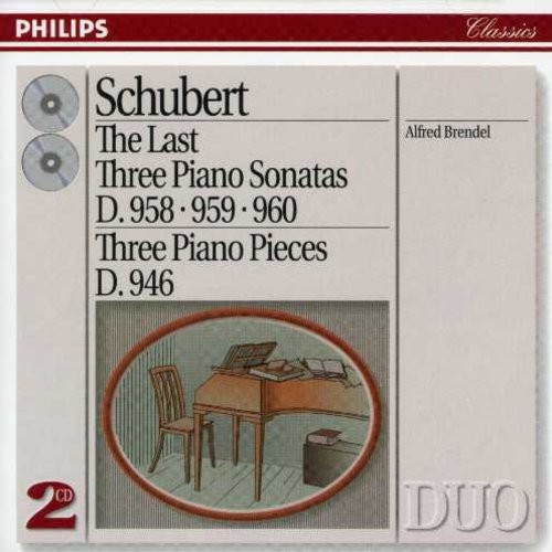 Schubert - Pianosonat D 958-960 in the group CD / Klassiskt at Bengans Skivbutik AB (688490)