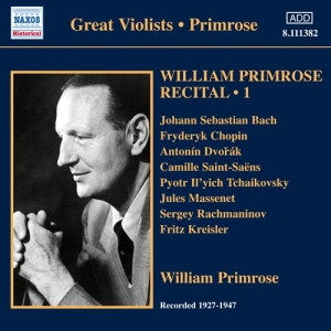 William Primrose - Recital in the group Externt_Lager /  at Bengans Skivbutik AB (691641)