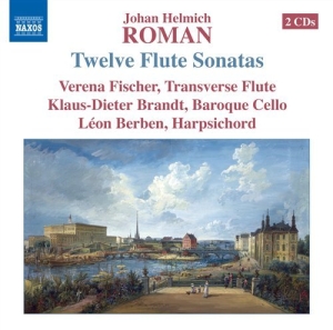 Roman - 12 Sonatas For Flute, Cello And Har in the group Externt_Lager /  at Bengans Skivbutik AB (691919)