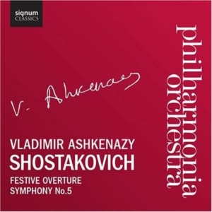 Dmitri Shostakovich - Festive Overture And Symphony No. 5 in the group Externt_Lager / at Bengans Skivbutik AB (693236)