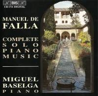 Falla Manuel De - Complete Solo Piano Music in the group CD / Klassiskt at Bengans Skivbutik AB (693260)