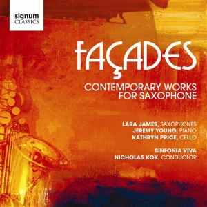 James Lara - Façades: Contemporary Works For Sax in the group CD / Klassiskt at Bengans Skivbutik AB (693333)
