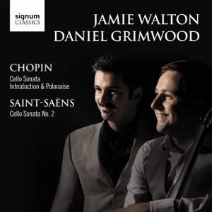Saint-Saëns Camille / Chopin Frédér - Cello Sonatas in the group Externt_Lager /  at Bengans Skivbutik AB (693432)