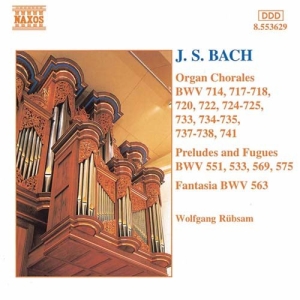 Bach Johann Sebastian - Organ Chorales in the group CD / Klassiskt at Bengans Skivbutik AB (693512)