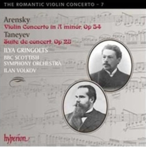 Arensky / Taneyev - Romantic Violin Concertos in the group Externt_Lager /  at Bengans Skivbutik AB (695088)