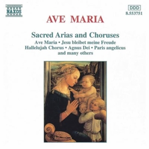 Various - Ave Maria - Sacred Arias And Chorus in the group CD / Klassiskt,Reggae at Bengans Skivbutik AB (695278)