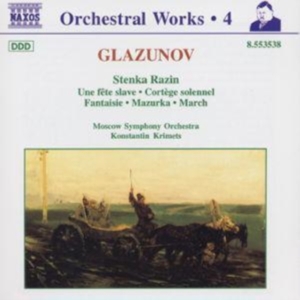 Glazunov Alexander - Orchestral Works 4 in the group Externt_Lager /  at Bengans Skivbutik AB (695326)
