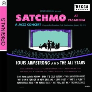 Louis Armstrong - Satchmo In Pasadena in the group CD / CD Jazz at Bengans Skivbutik AB (696060)
