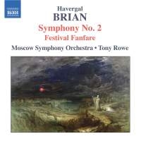 Brian: Rowe - Symphony No. 2 in the group Externt_Lager /  at Bengans Skivbutik AB (696153)