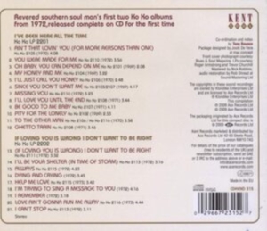 Ingram Luther - I've Been Here All The Time/If Lovi in the group CD / Pop-Rock,RnB-Soul at Bengans Skivbutik AB (697505)