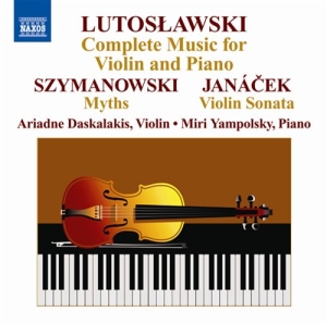Lutoslawski / Janacek - Complete Works For Violin & Piano in the group Externt_Lager /  at Bengans Skivbutik AB (698282)
