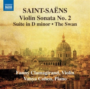 Saint-Saens - Works For Violin And Piano Vol 2 in the group Externt_Lager /  at Bengans Skivbutik AB (715495)