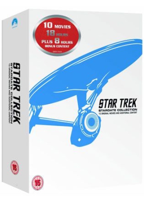 Movie - Star Trek: Films 1-10 ('79-'02) Bd in the group Movies / star trek at Bengans Skivbutik AB (737200)