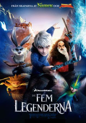 De fem legenderna in the group OTHER / Movies BluRay 3D at Bengans Skivbutik AB (780129)