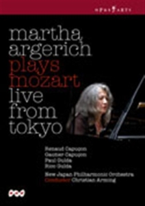 Martha Argerich - Plays Mozart in the group OTHER / Music-DVD & Bluray at Bengans Skivbutik AB (889515)