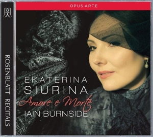Ekaterina Siurina - Amore E Morte in the group CD / Klassiskt at Bengans Skivbutik AB (902097)