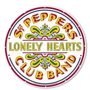 Beatles - Sgt peppers lonely hearts mouse mat in the group Minishops / Beatles at Bengans Skivbutik AB (927174)